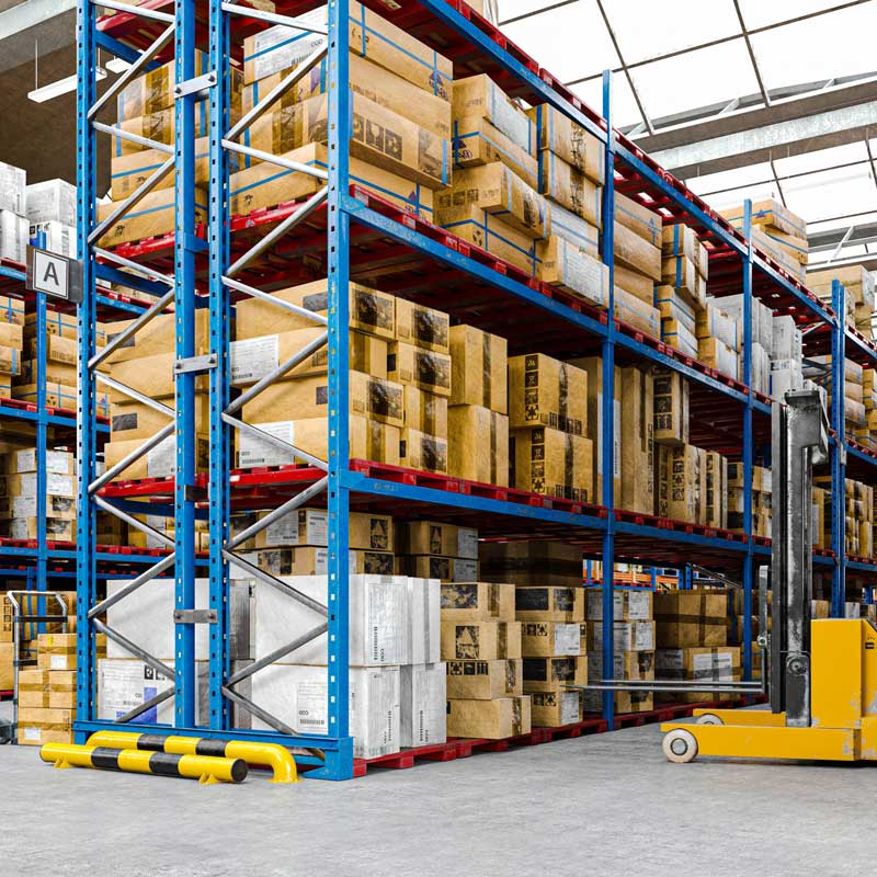business asset appraisal retail warehouse pallet racking inventory