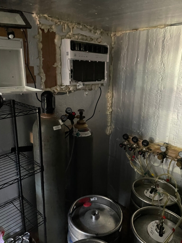 Walk-in cooler and brewing gear – abandoned property auction San Diego