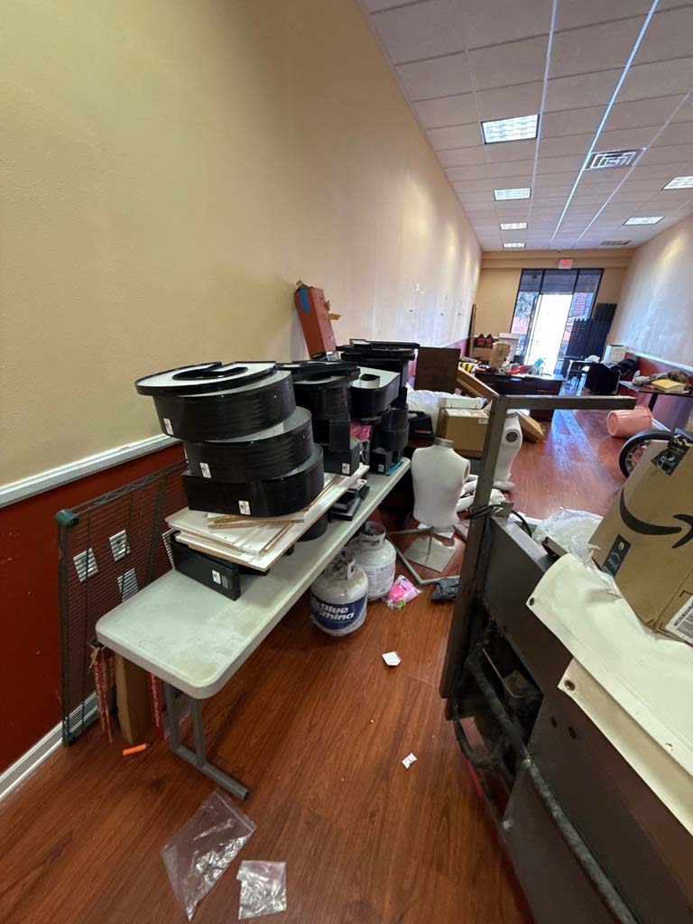 San Diego restaurant equipment auction stainless prep tables