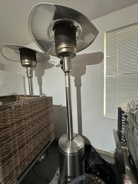 outdoor heaters furniture abandoned property auction