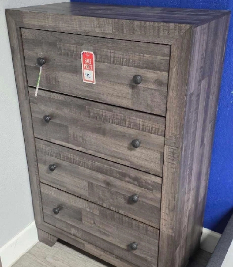 Contemporary Bedroom Dresser – Furniture Store Auction