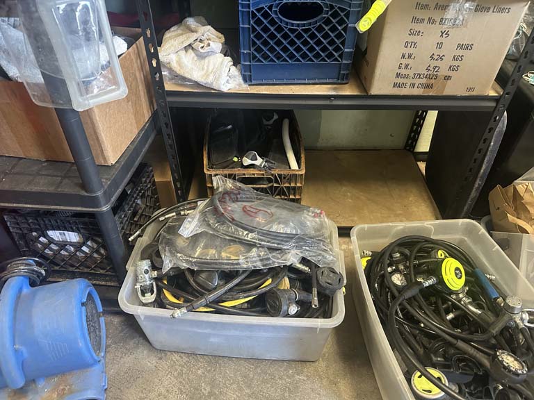 used scuba diving equipment auction