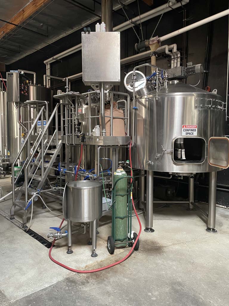 commercial brewery tanks san diego auction