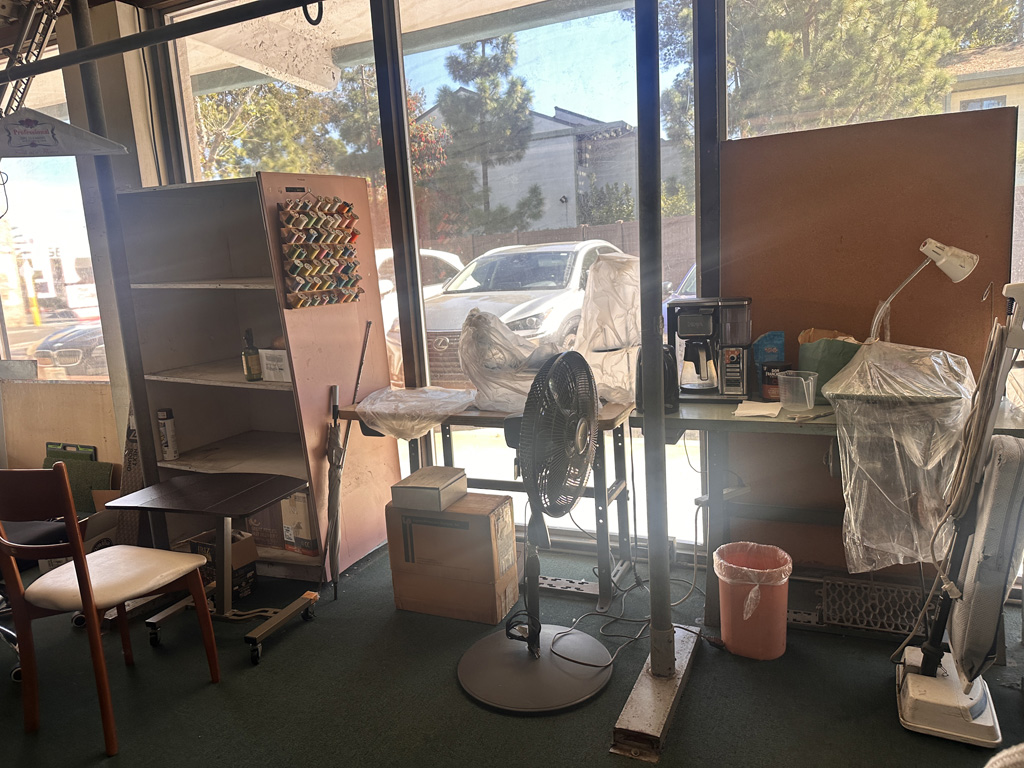 San Diego dry cleaning equipment liquidation auction