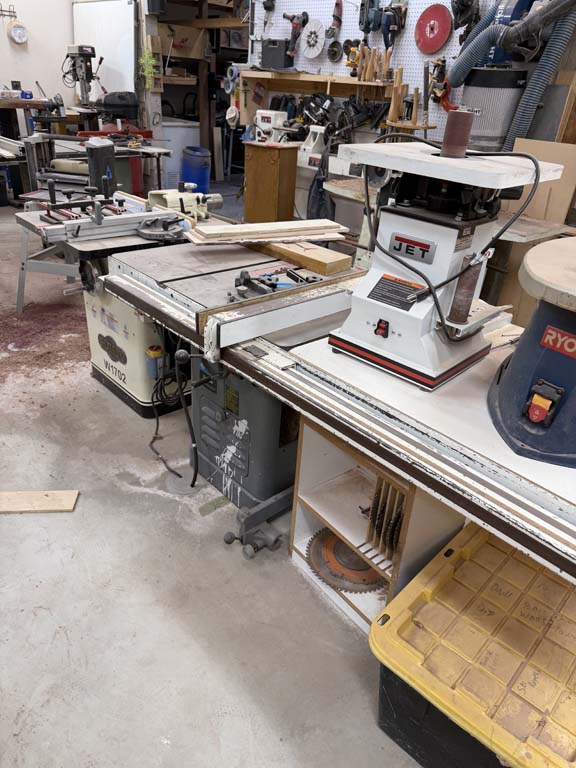 woodworking and metalworking auction