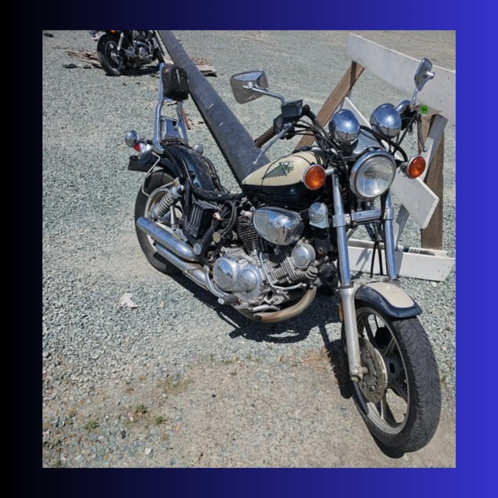 Yamaha motorcycle at San Diego auction